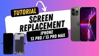 Screen replacement iPhone 13 Pro / 13 Pro Max - Repair tutorial