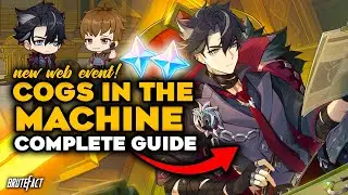 Wriothesley Web Event COGS IN THE MACHINE | FREE 40 PRIMOGEMS & WALLPAPER | Genshin Impact 4.1