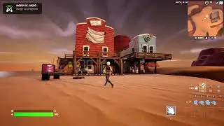 Spaghetti Western with Dinosaur Raptor in Unreal Editor for Fortnite Creative 2.0