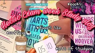 Sleep-eat-Study-repeat || Exam week 📒☕️