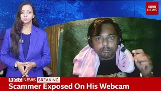 Scammer SHOCKED After Seeing Himself On The NEWS!
