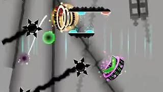 New custom level in Geometry Dash! (WIP)