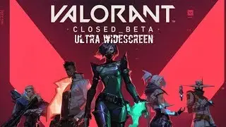 VALORANT (Closed Beta - 2020) - PC Ultra Widescreen 3840x1080 ratio 32:9 (Samsung CHG90)