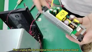 Replace 811A power board operation video