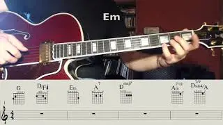The Bat -  Pat Metheny - Guide chords