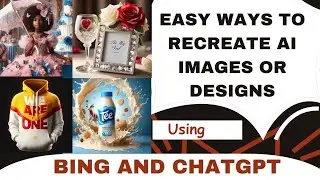 Learn how to recreate logos, designs, and AI images.