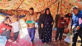 A nomadic family's trip to a nomadic woman treatment hospital