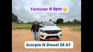 Mahindra Scorpio-N Z8 L Diesel AT | Drive Review | Better Than Fortuner🤔