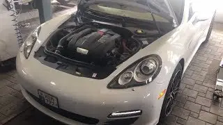 Как на Porsche Panamera заменить воздушный фильтр! Вы даже не догадываетесь в каком он месте