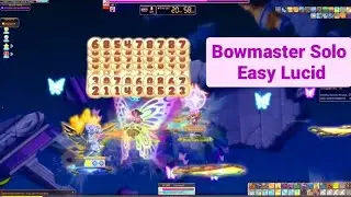 [Maplesea] Bowmaster Solo Easy Lucid without Guild Skills