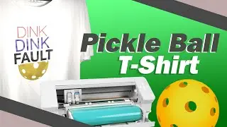 T-Shirt Printing Business with Cameo Silhouette 4 | Pickleball Design