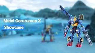 Digimon Masters Online MetalGarurumon X review Showcase