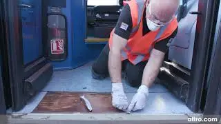 Altro Transport Installation Video Series - 5 - Existing floor removal