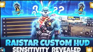 Raistar mobile custom hud||3 finger best custom hud||3 finger custom hud || @Raistar