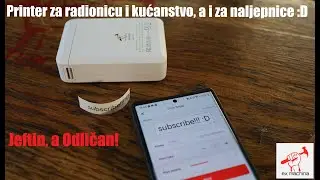 Printer za Naljepnice: Savršen za Vašu Radionicu i Kućanstvo! - NIIMBOT D110