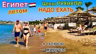 Египет ЛЕТОМ 2024 🇪🇬 Самые НИЗКИЕ цены на туры❗️ Лететь или НЕТ? Плюсы и минусы ОТДЫХА сегодня