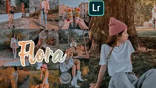 Flora Preset - Lightroom Mobile Presets Free Dng - Grey Orange Tone