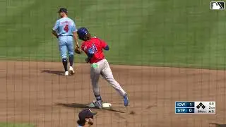 Cubs No. 6 prospect Kevin Alcántara swats his fourth homer for Triple-A Iowa | MiLB Highlights
