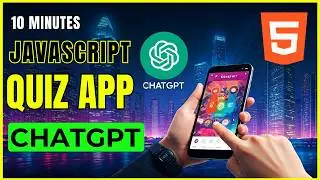 Build a Quiz App with ChatGPT & JavaScript 2025 | No Coding Required!