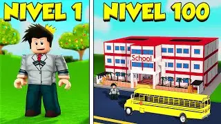 ¡PASAMOS de ESCUELA NOOB a ESCUELA PRO de MÁXIMA ENSEÑANZA en ROBLOX! 🏫😱 (School Tycoon)