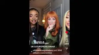 Sugababes - 1st Live Instagram Chat (25.10.24)
