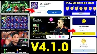 Free Epic Iniesta & Free Coins🔥😍 v4.1.0 Update, Manager Packs & Premium Club Packs | eFootball 2025