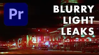 Abstrakter Light Streaks RGB Blur Effekt | Premiere Pro CC Tutorial