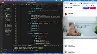 Instagram Comment Section using React Js part 5