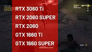 RTX 3060 Ti vs RTX 2060 SUPER vs RTX 2060 vs GTX 1660 Ti vs GTX 1660 SUPER | Test in 12 Games with