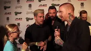 APMAs 2017 - Piper interview Memphis May Fire
