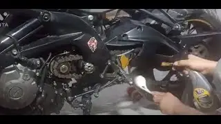صيانة وتزييت سلسلة دراجتك النارية (Entretien et graissage de sa chaîne moto)