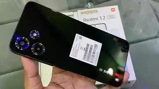 Redmi 12 5G Black Unboxing,First Impressions & Review | 