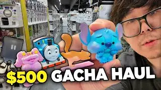 I SPENT OVER $500 TO OPEN 100 GASHAPON TOYS...