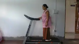 EMA (Mother) on Treadmill