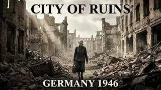 A Day in a Destroyed German City 1946 | Documentary