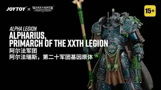 JoyToy 1/18 Warhammer The Horus Heresy Alpha Legion Alpharius，Primarch of The XXth Legion