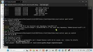 Build theta-client SDK Android apps Using Windows 11 Workstation