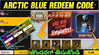 ARCTIC BLUE BUNDLE NEW REDEEM CODE