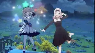 BARBARA+CHIKA DANCE  GENSHIN IMPACT