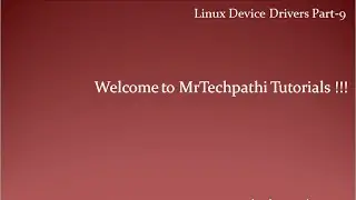 Linux Device Drivers Part - 9 : Kernel Symbols and Symbol Tables