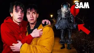 PENNYWISE HUNTS US AT 3AM! (Scary)