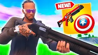 Lewis Hamilton Skin Gameplay - Solo WIN - Quick Weapon Feature - Fortnite Chapter 5 Season 4