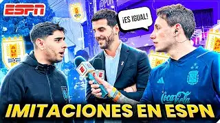 IMITACIONES DE FUTBOLISTAS EN ESPN CON TITO CALDERON
