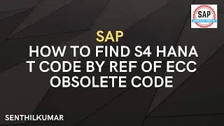 How to find S4 Hana new T code by obsolete T code