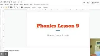 Phonics Lesson 9    4 30 20 (2 3)  eigh   review