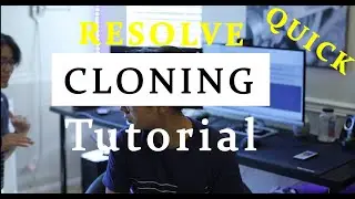How to Clone Yourself Tutorial || DAVINCI RESOLVE