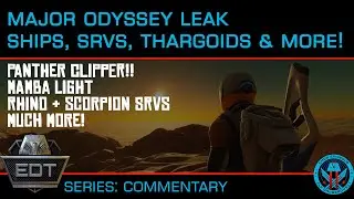 MAJOR LEAK - Thargoid Troops, Motherships, TWO SRVs, Panther Clipper & Mamba Light - Elite Dangerous