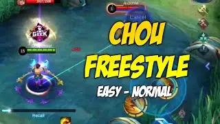 YOU MUST KNOW These 10 Chou Freestyle Combo | Easy - Normal Part 1 Tutorial