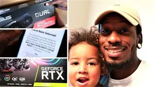 I Won The Newegg Shuffle & I Got Two New Graphics Cards + Our Son Being Silly!!!