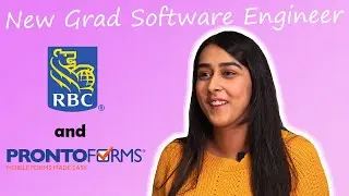 Working at RBC, Prontoforms | Interview with a New Grad Software Engineer | Anushka Paliwal